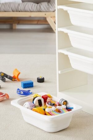 Combination Storage Rack with Storage Box